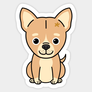 Cute Chihuahua Dog Sticker